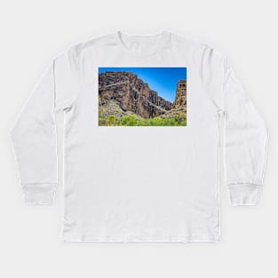 Santa Elena Canyon Kids Long Sleeve T-Shirt